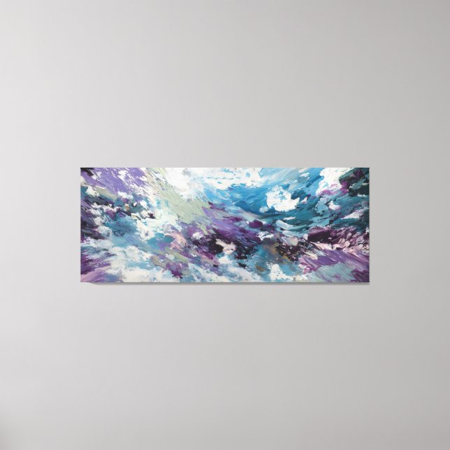 Lienzo Confluence in Motion (Anverso)