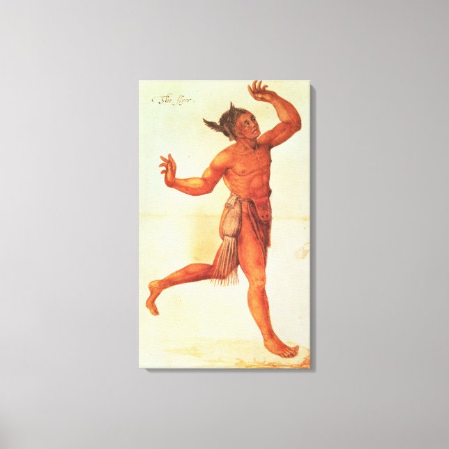 Lienzo Conjurador indio (Anverso)