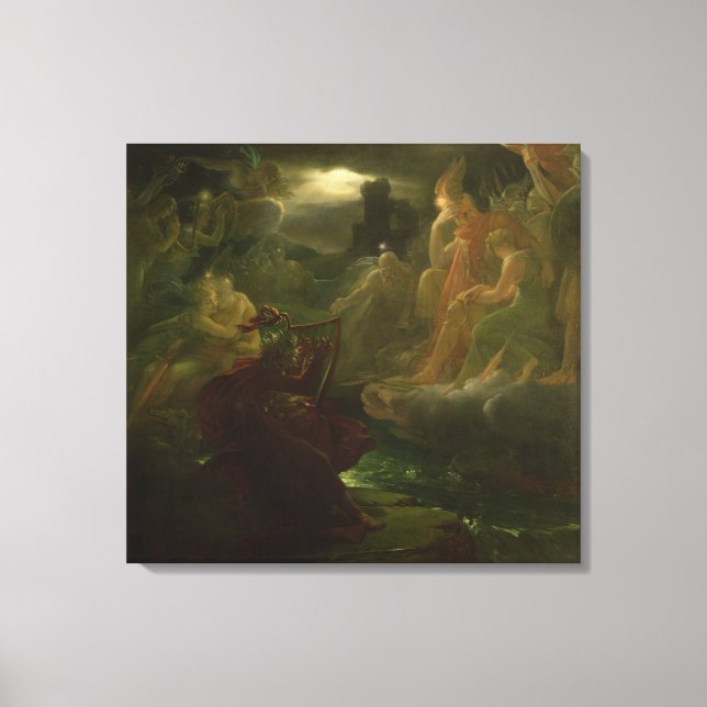 Lienzo Conjurando a los espíritus del río (Anverso)