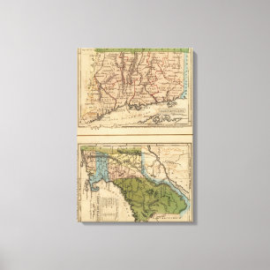 Lienzo Connecticut, Nueva Inglaterra