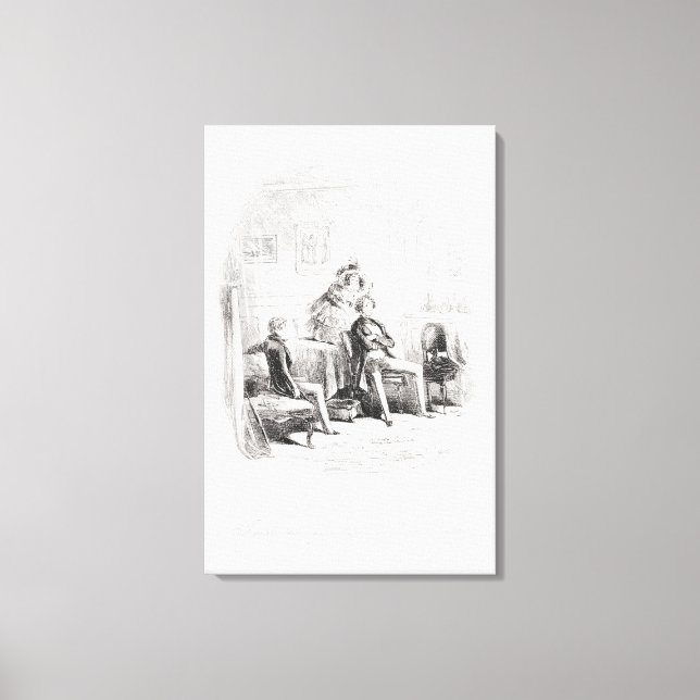 Lienzo Conozco a la señorita. Mowcher (Anverso)