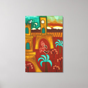 Lienzo Conquista del castillo 2010