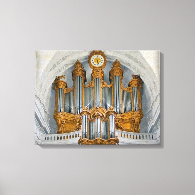 Lienzo Consola del órgano (Anverso)