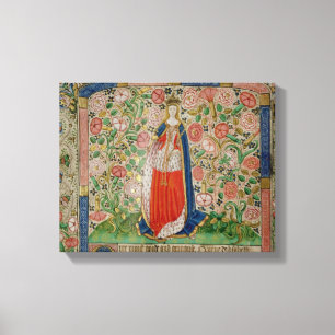 Lienzo Consorte de reina de Elizabeth Woodville del rey