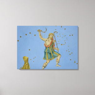 Lienzo Constelación de Bootes, de 'Uranometria' por Joh