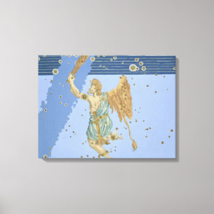 Lienzo Constelación de Orión, de "Uranometria" por Joha