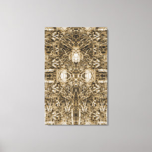 Lienzo Construcción abstracta de fantasía