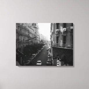 Lienzo Construcción de coches de la Argelia antigua