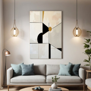 Lienzo Constructivismo Contemporáneo Abstracción Dinámica