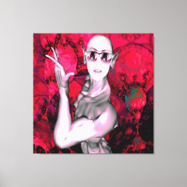 Lienzo Contacto de Alien