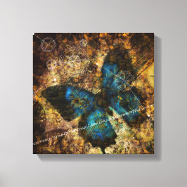 Lienzo Contemplar El Efecto Mariposa