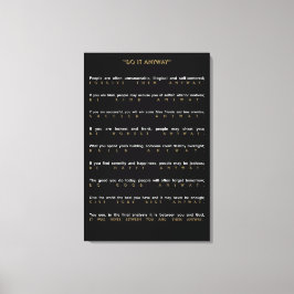 Lienzo Contemporáneo De Todas Maneras