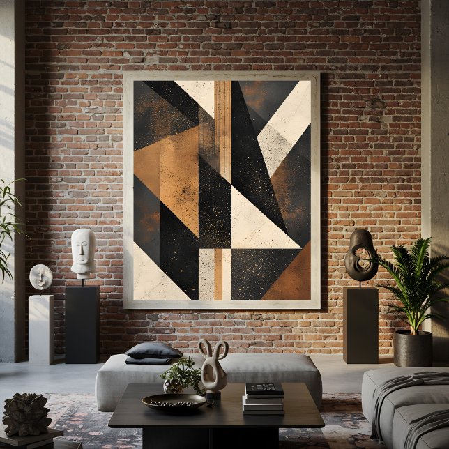 Lienzo Contemporary Geometric Harmony (Subido por el creador)