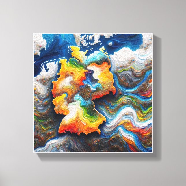 Lienzo continental pulse (Anverso)