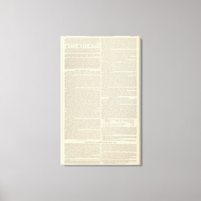 Lienzo Continúa el Océano Índico (Anverso)