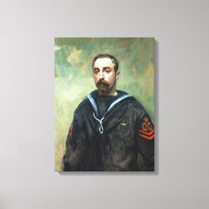 Lienzo Contramaestre E. Pitcher de Ambrose McEvoy