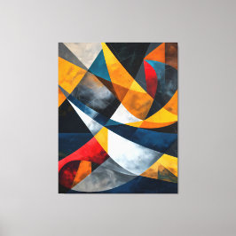 Lienzo Converging Arcs of Quiet Momentum