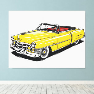 Lienzo Convertible Clásico Retro con PopArt Lateral
