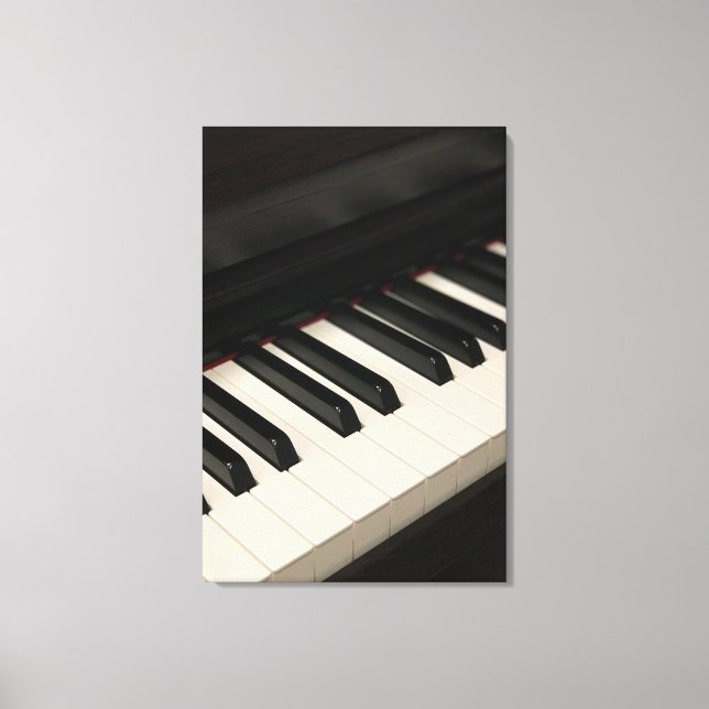 Lienzo Cool Piano Design (Anverso)