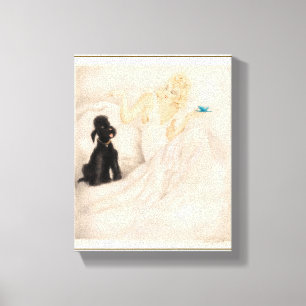 Lienzo Copa de la Mañana por Louis Icart