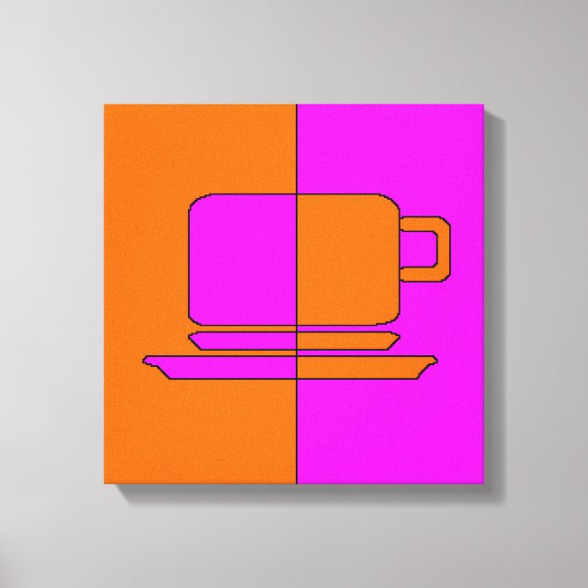 Lienzo Copa Plaza de Oro y Fuchsia (Anverso)