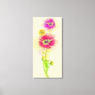 Lienzo Copas acuáticas pintadas 2