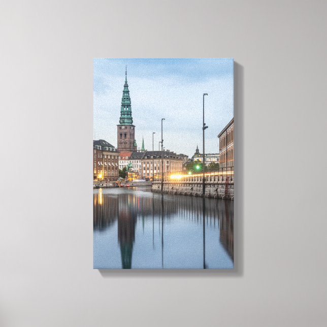 Lienzo Copenhague Dinamarca (Anverso)