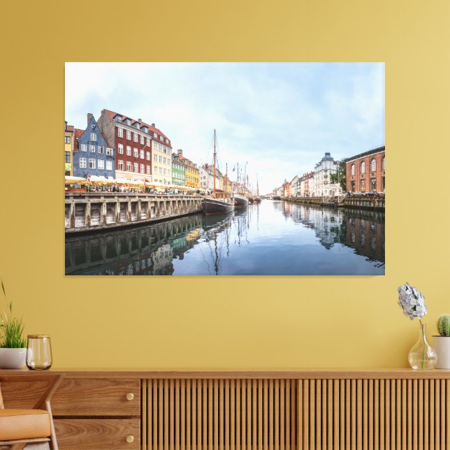 Lienzo Copenhague Dinamarca (Insitu (Sala de estar))