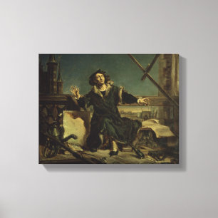 Lienzo Copernicus en la torre en Frombork