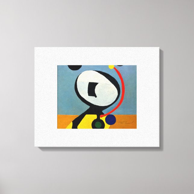 Lienzo Copia firmada original: "Corazón simple" (Anverso)