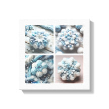 Copo de nieve de algodón