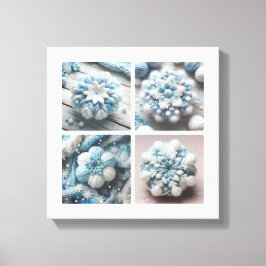 Lienzo Copo de nieve de algodón
