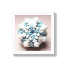 Copo de nieve de algodón