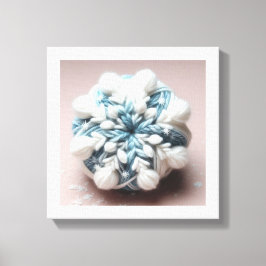 Lienzo Copo de nieve de algodón