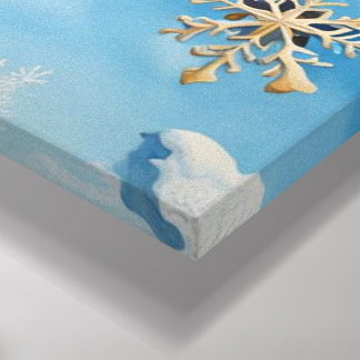 Lienzo Copos de nieve