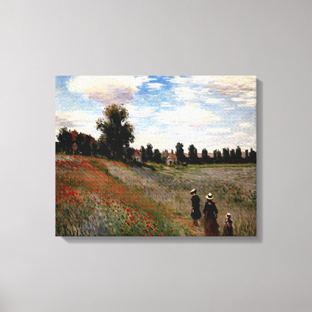 Lienzo Coquelicots (Anverso)