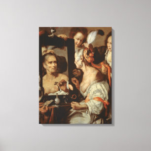 Lienzo Coqueta antigua