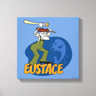 Lienzo Coraje al perro cobarde   Gráfico Eustace
