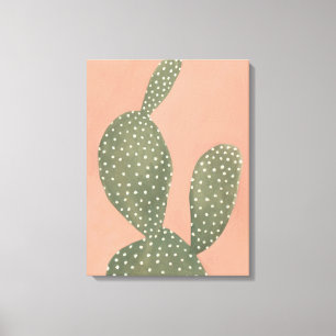 Lienzo Coral Cacti