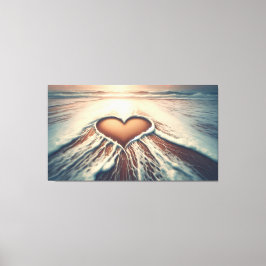 Lienzo "Corazón de gracia"