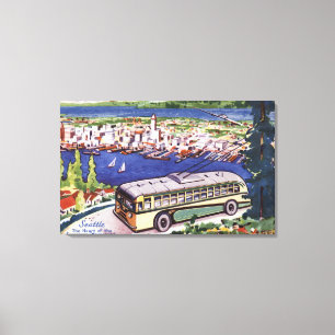 Lienzo Corazón del patio imperecedero