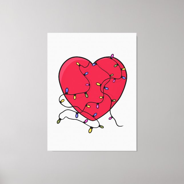 Lienzo Corazón Ligero (Anverso)
