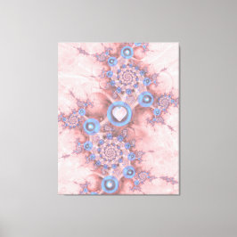 Lienzo Corazones de viaje