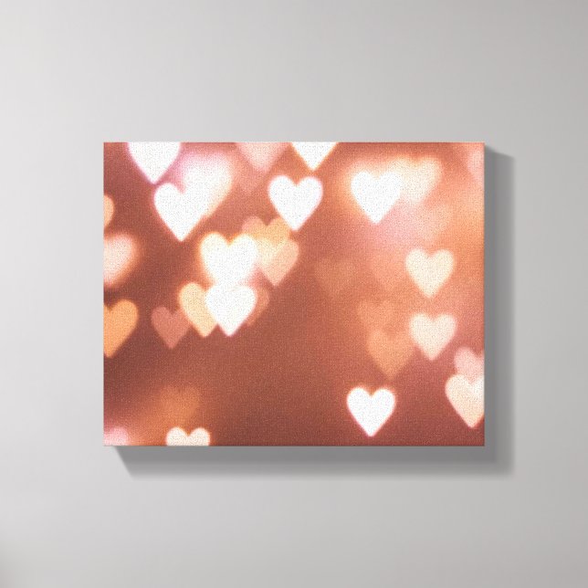 LIENZO CORAZONES DIARIOS DE PINK VALENTINE (Anverso)