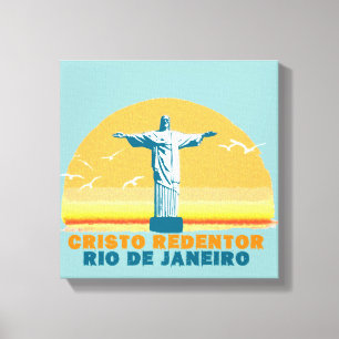 Lienzo corcovado - río - brasil