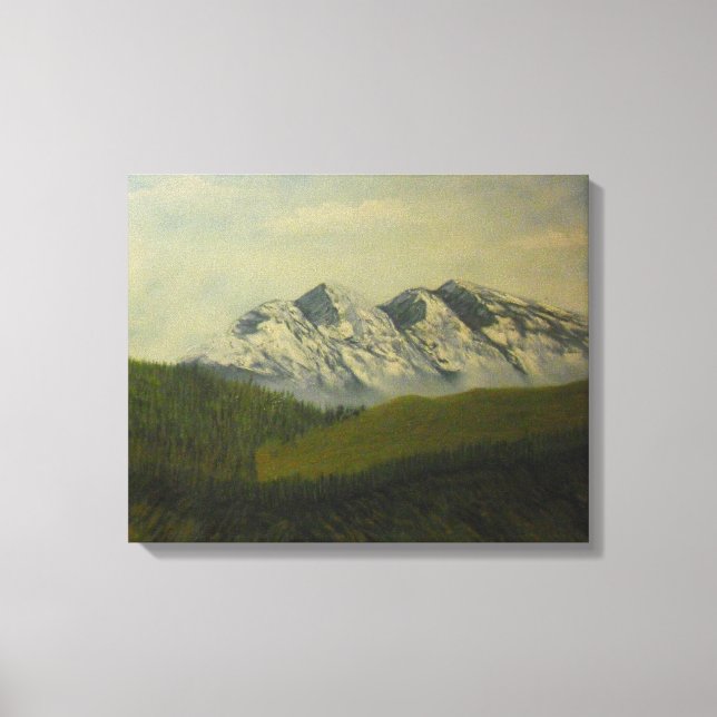 Lienzo Cordillera (Anverso)