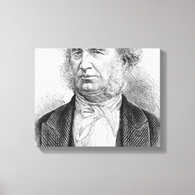 Lienzo Cornelius Vanderbilt, c.1877 (Anverso)