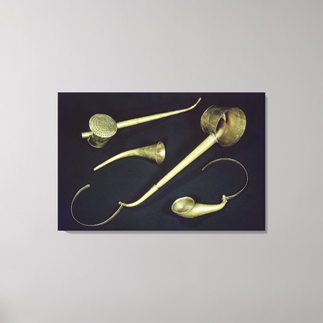 Lienzo Cornets acústicos (Anverso)