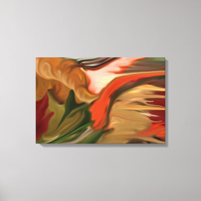 Lienzo Cornucopia Abstract Art (Anverso)