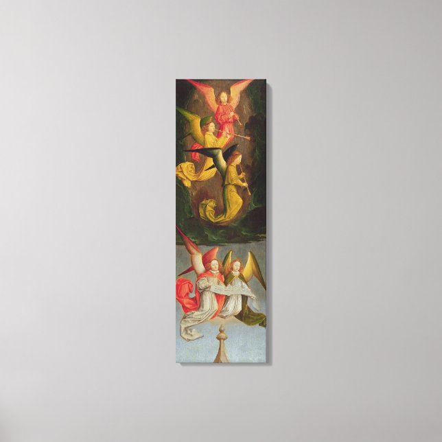 Lienzo Coro de ángeles, 1459 (Anverso)